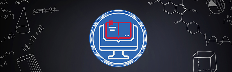 RTL-StudenLearn-Webpage education graphic on blackboard background