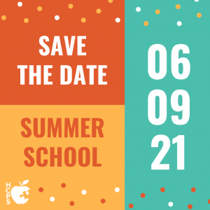 Save the Date: Summer School 06.09.21