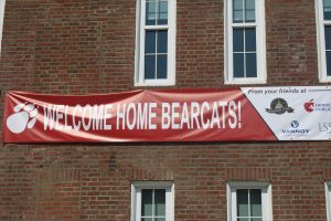 Welcome Home Bearcats! banner