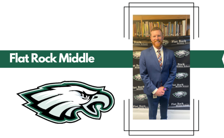 Brent Stepp, new principal Flat Rock Middle