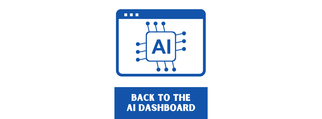 Return to the AI Dashboard button